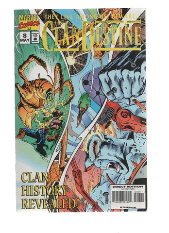 THE CLANDESTINE, Volume 01 Numero 08: Points of View (Marvel Comics)