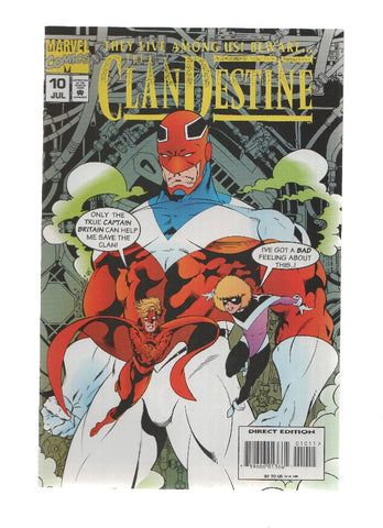 THE CLANDESTINE, Volume 01 Numero 10: Into the Vault of Dreams (Marvel Comics)