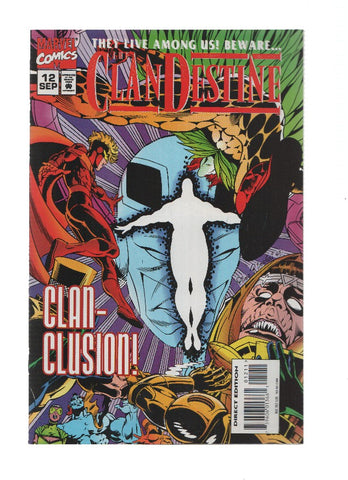 THE CLANDESTINE, Volume 01 Numero 12: Stop! and Smell the Roses (Marvel Comics)