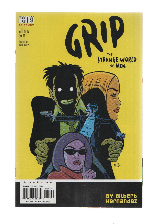 GRIP: THE STRANGE WORLD OF MEN, Mini-Serie: Numero 01 (Vertigo)