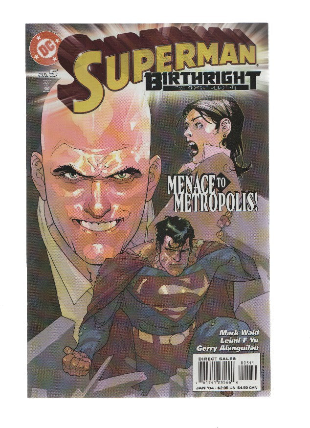 SUPERMAN: BIRTHRIGHT,Mini-Serie: Numero 05 of 12: Menace of Metropolis (DC Comics)