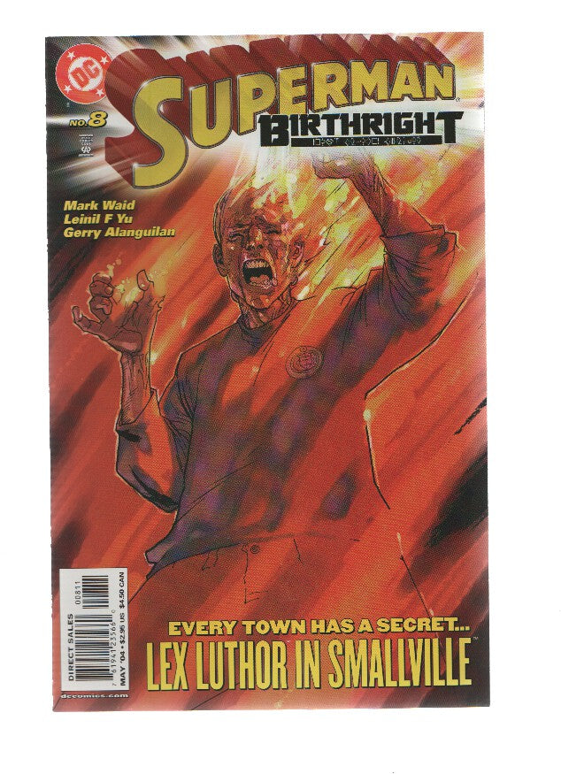 SUPERMAN: BIRTHRIGHT,Mini-Serie: Numero 08 of 12: Lex Luthor in Smallville (DC Comics)