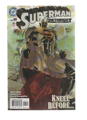 SUPERMAN: BIRTHRIGHT,Mini-Serie: Numero 11 of 12: Kneel Before... (DC Comics)