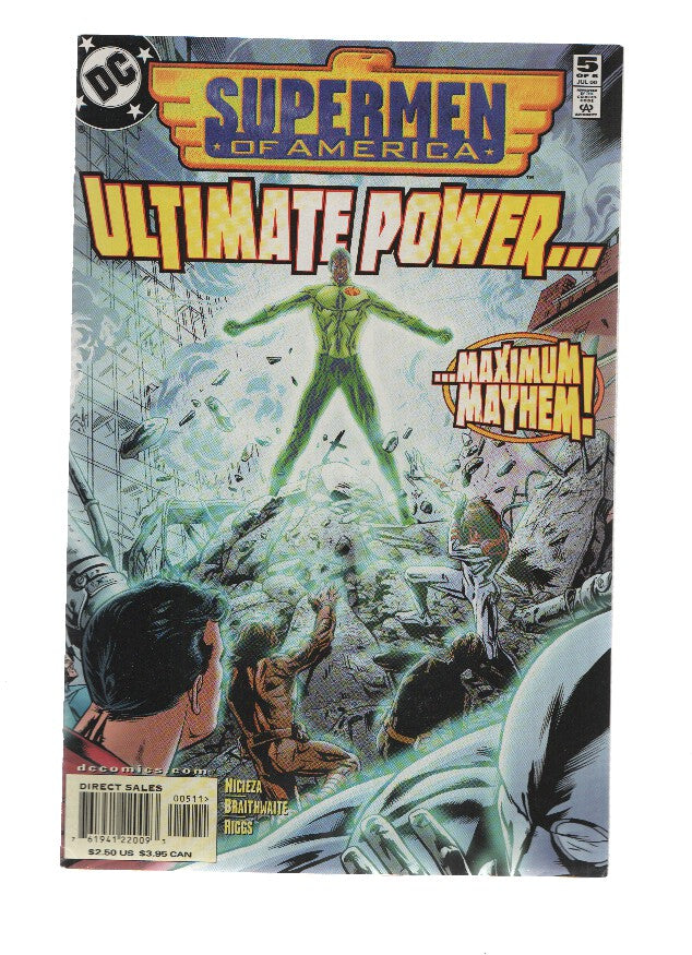 SUPERMEN OF AMERICA, Volume 01: Numero 05: The Unimaginable Happens (DC Comics)