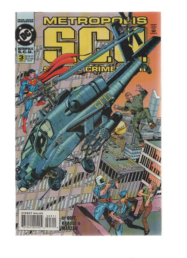 METROPOLIS S.C.U.,Volume 01: Numero 03: Ark Enemy (DC Comics)