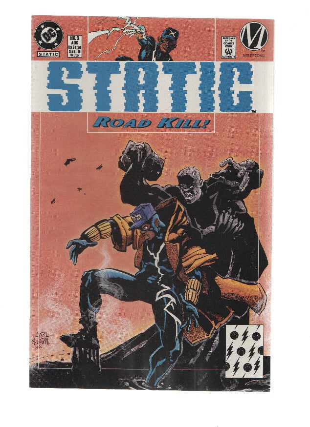 STATIC, Volume 01: Numero 03: Pounding the Pavement (Milestone)