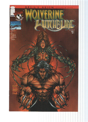DEVIL,S REIGN, Volume 1, Numero 05: WOLVERINE / WITCHBLADE (Top Cow)