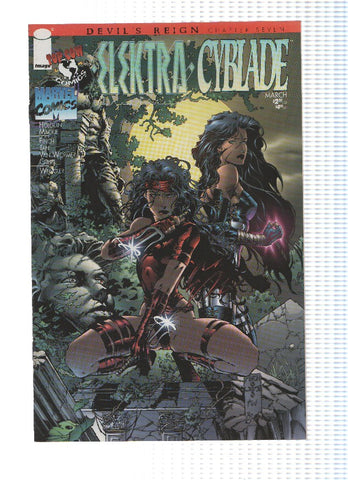 DEVIL,S REIGN, Volume 1, Numero 07: ELEKTRA / CYBLADE (Top Cow)