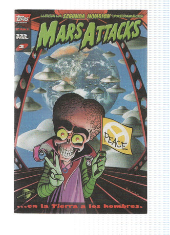 Mars Attacks volumen 2 numero 2; Bautismo de fuego
