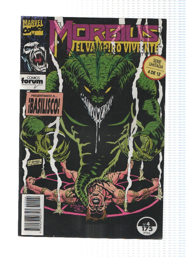 Morbius el vampiro viviente numero 4; Aqui hay dragones