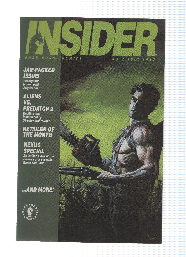 Revista: INSIDER (Dark Horse Comics), Volume 02: Numero 07