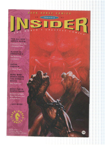 Revista: INSIDER (Dark Horse Comics), Volume 02: Numero 14