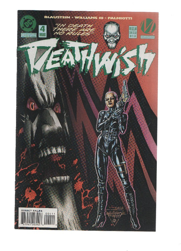 DEATHWISH, Mini-Serie, Numero 04 of 04: Silence of the Rahm (Milestone)