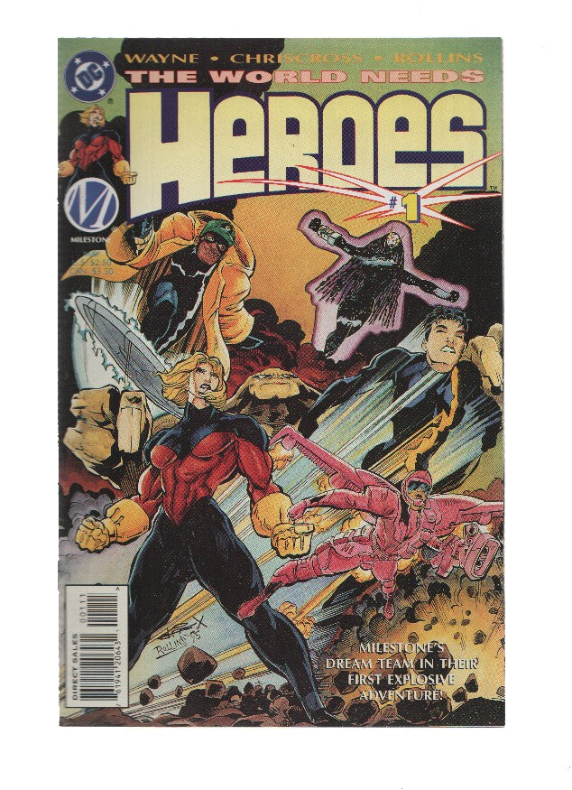 THE WORLD NEEDS HEROES, Volume 1: Numero 01 (Milestone)