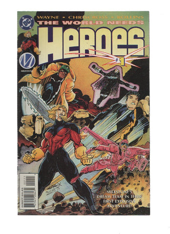THE WORLD NEEDS HEROES, Volume 1: Numero 01 (Milestone)