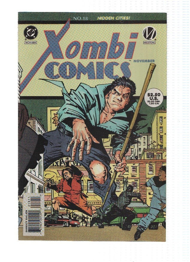 XOMBI, Volume 1, Numero 18: Hidden Cities, Part 2 (Milestone)
