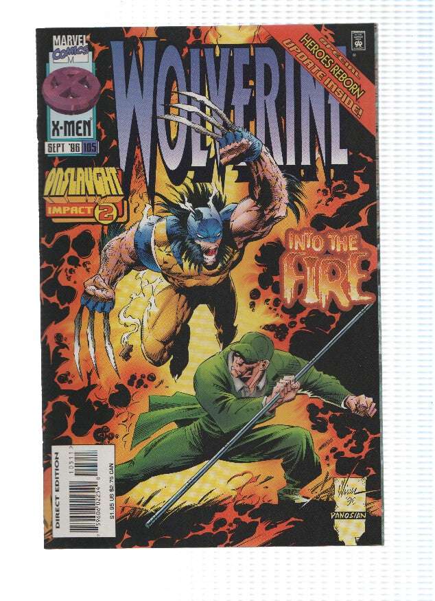 WOLVERINE, Volume 2, Numero 105: Faces in the Fire (Marvel)