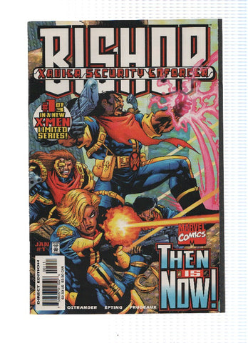 BISHOP, XSE, Xavier Security Enforce, Volume 1, Numero 01: Rook Takes Pawn (Marvel)