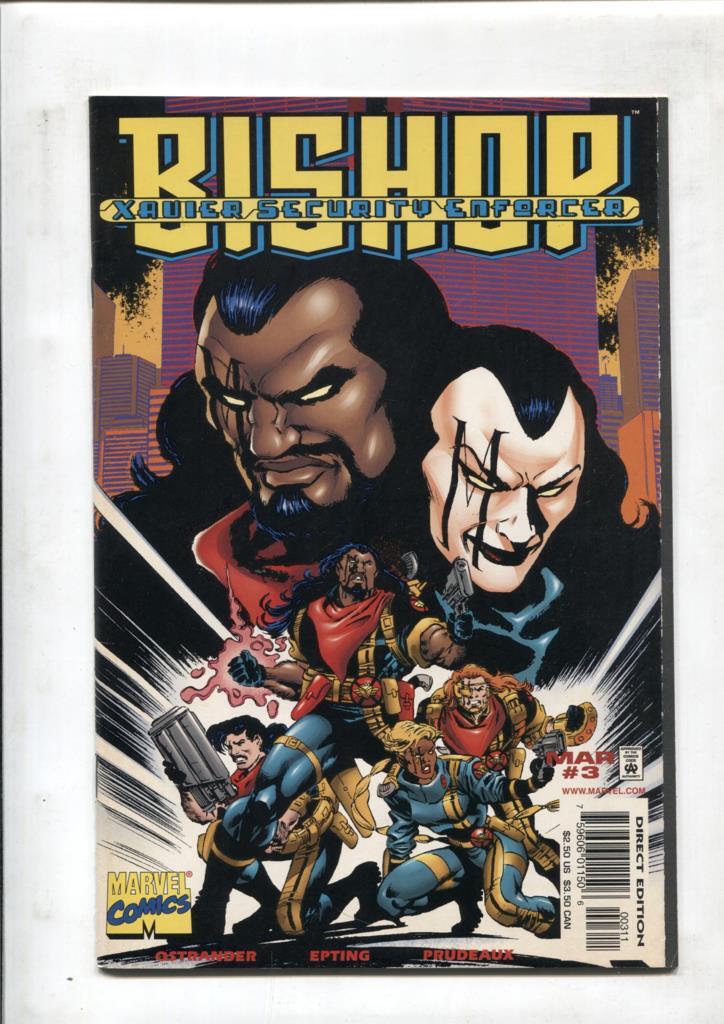 BISHOP, XSE, Xavier Security Enforce, Volume 1, Numero 03: Final Ploy (Marvel)