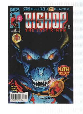 BISHOP: THE LAST X-MAN, Volume 1, Numero 05: In the Hall of the Mountain King (Marvel)