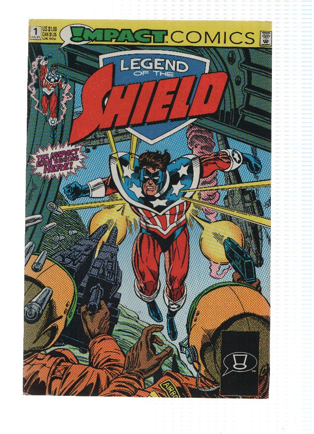 THE LEGEND OF THE SHIELD, Volume 1, Numero 01: The Glory Makers (Impact)