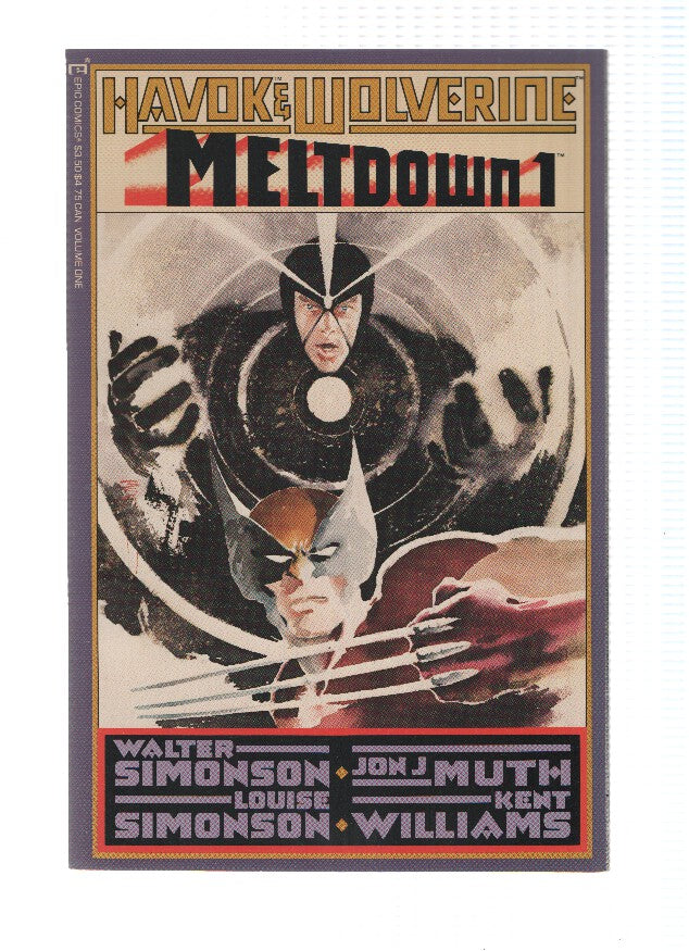 HAVOK AND WOLVERINE, Mini-Serie: MELTDOWN Numero 01 (Epic)