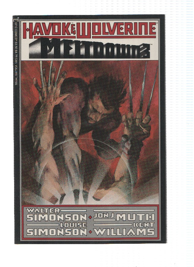 HAVOK AND WOLVERINE, Mini-Serie: MELTDOWN Numero 03 (Epic)