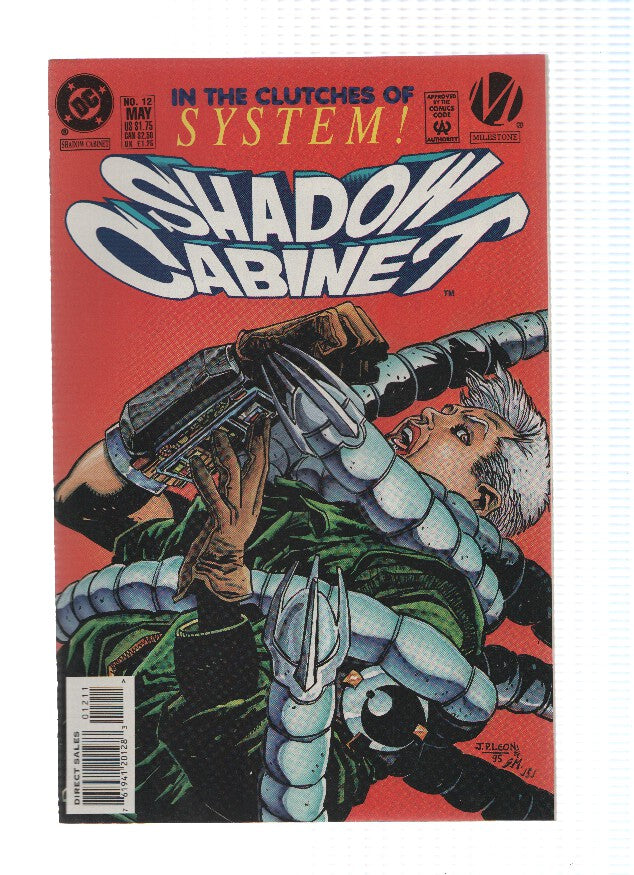 SHADOW CABINET, Volume 1, Numero 12: Between a Mission and a Hot Place  (Milestone)