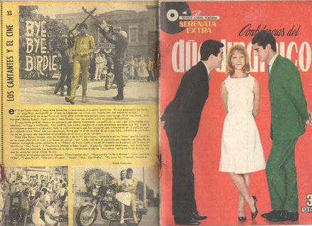 Serenata Extra numero 33: Confidencias del Duo Dinamico (poster central doble de Lorenzo Valverde y Duo Dinamico junto a Marisol)