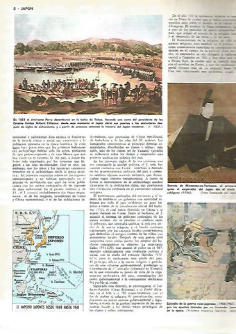 LAMINA MONITOR 0280: IMAGENES DE LA HISTORIA DE JAPON