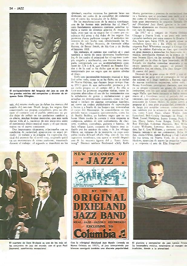 LAMINA MONITOR 0287: GRANDES DEL JAZZ