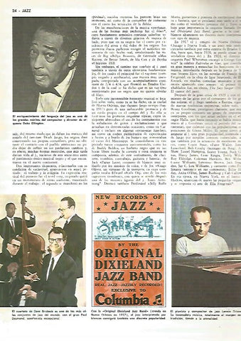LAMINA MONITOR 0287: GRANDES DEL JAZZ