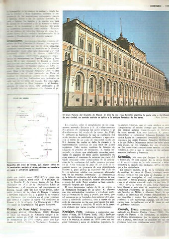 LAMINA MONITOR 0299: PALACIO DEL KREMLIN EN MOSCU