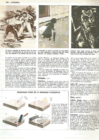 LAMINA MONITOR 0326: LITOGRAFIA DE GOYA DE LUDWIG KIRCHNER Y JULES CHERET