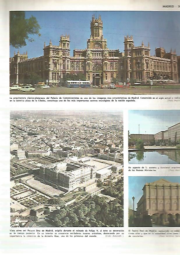 LAMINA MONITOR 0338: VISTAS DE MADRID