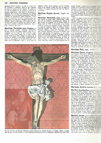 LAMINA MONITOR 0352: CRISTO POR MARTINEZ MONTAÑES