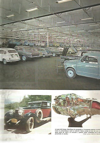 LAMINA MONITOR 0386: FABRICA DE SEAT. ROLLS ROYCE DE 1930