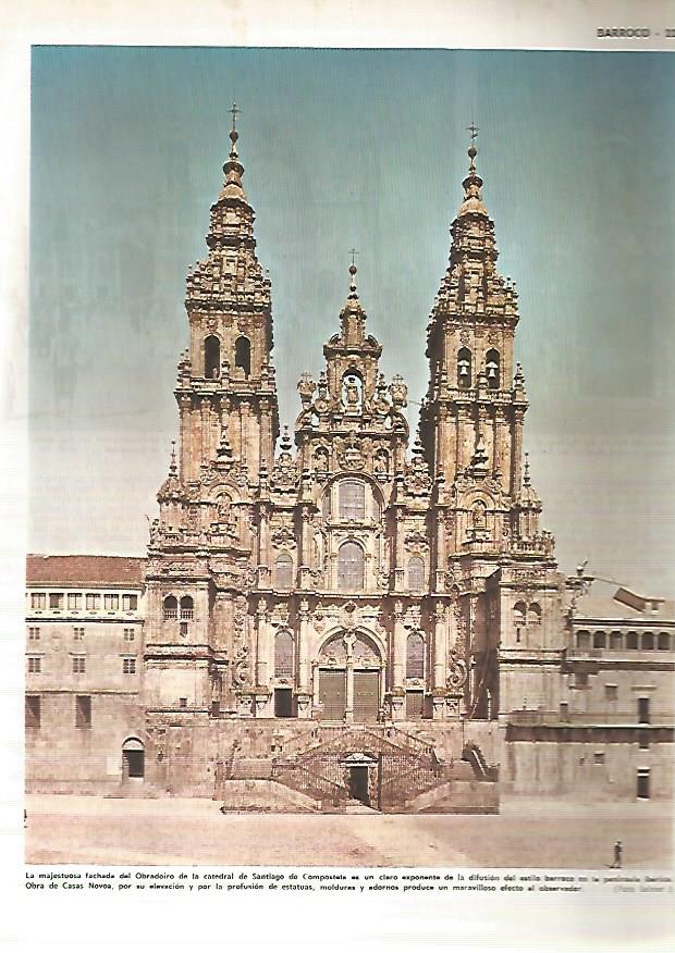 LAMINA MONITOR 0407: CATEDRAL DE SANTIAGO DE COMPOSTELA