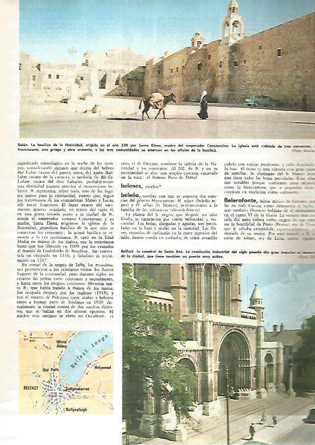LAMINA MONITOR 0412: BASILICA DE LA NATIVIDAD EN BELEN