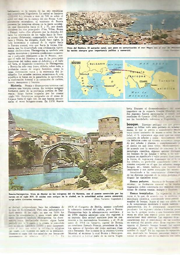 LAMINA MONITOR 0427: MAPA Y VISTAS DEL BOSFORO