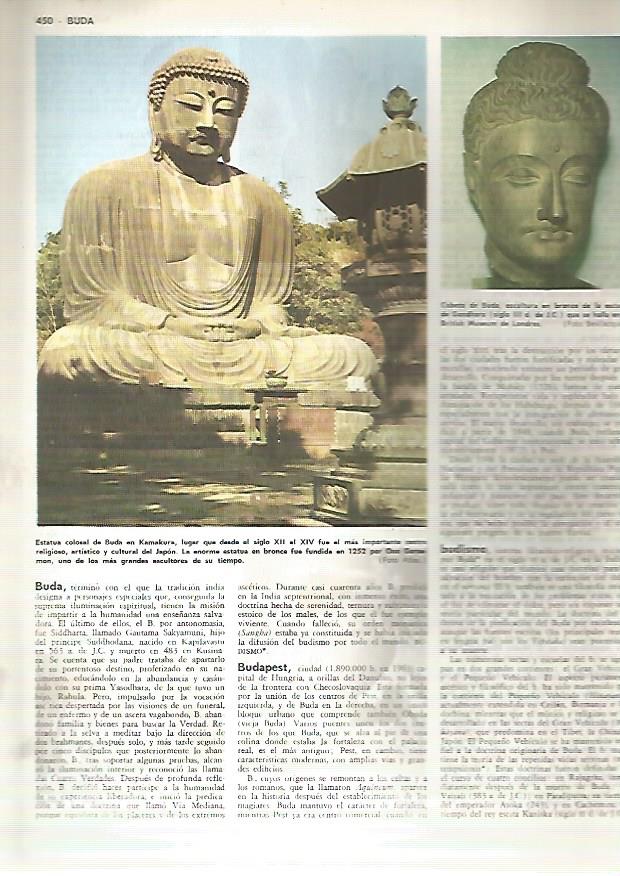 LAMINA MONITOR 0438: ESTATUA DE BUDA EN KAMAKURA 
