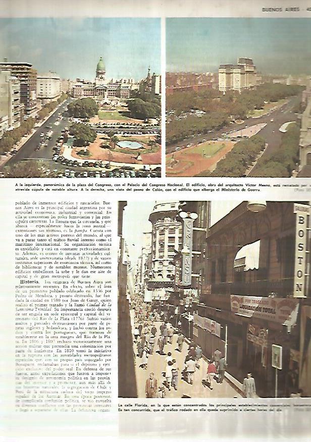 LAMINA MONITOR 0439: VISTAS DE BUENOS AIRES