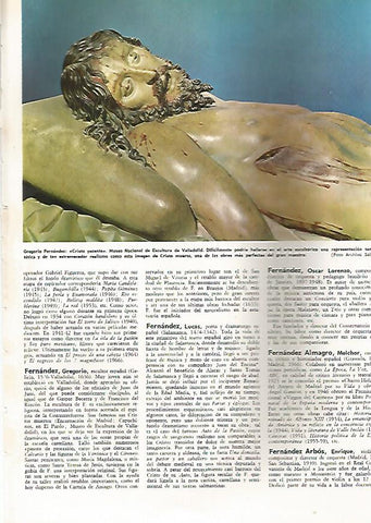 LAMINA MONITOR 0446: CRISTO YACENTE POR GREGORIO FERNANDEZ