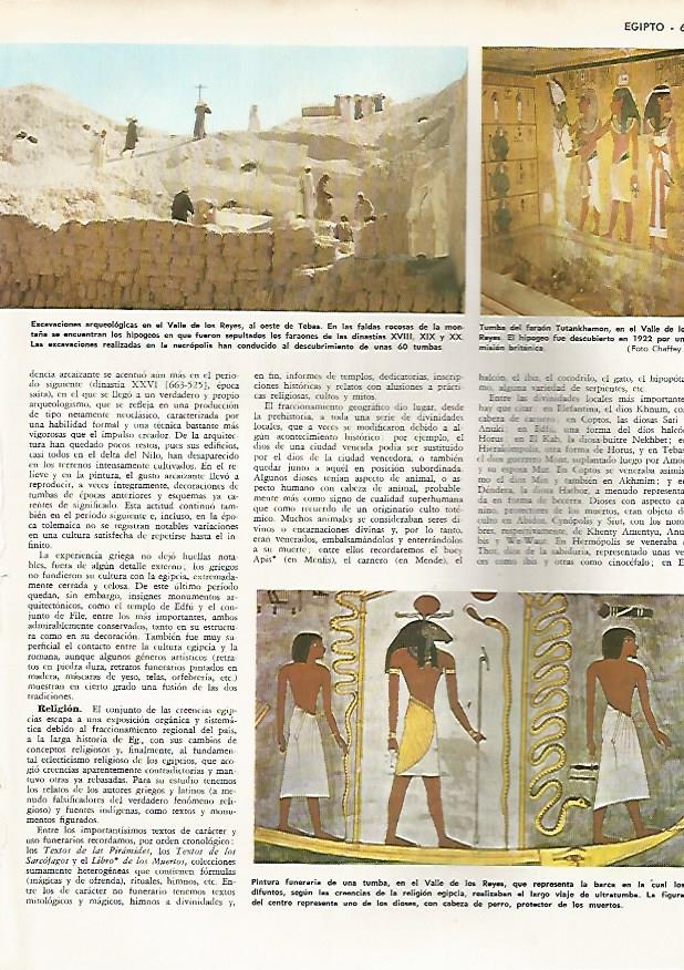 LAMINA MONITOR 0463: EXCAVACION EN EL VALLE DE LOS REYES EGIPTO