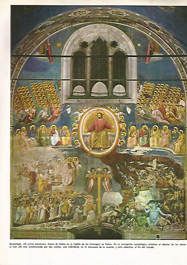 LAMINA MONITOR 0469: EL JUICIO UNIVERSAL POR GIOTTO