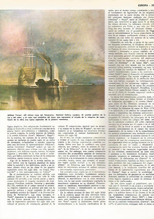 LAMINA MONITOR 0484: EL ULTIMO VIAJE DEL TEMERAIRE POR TURNER