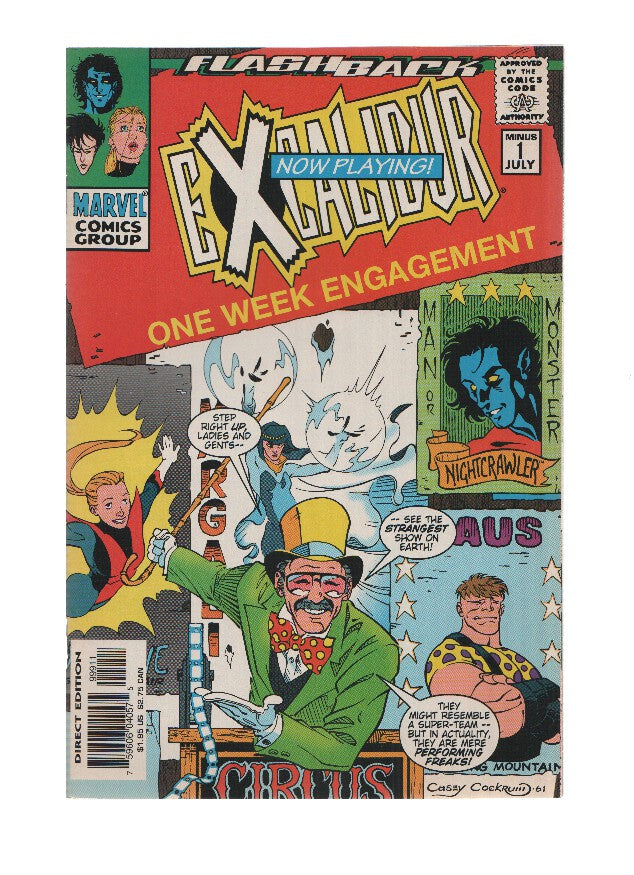EXCALIBUR, Volume 1, Numero -1 (Menos 1): A True and Terrible Sacrifice (Marvel)