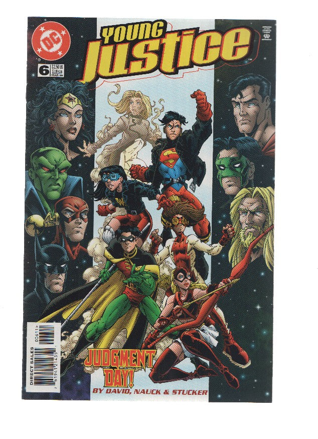 YOUNG JUSTICE, Volume 1, Numero 06: Judgment Day (DC Comics)