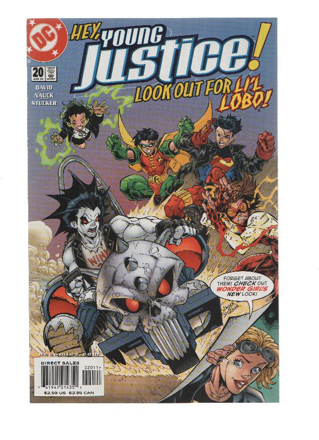 YOUNG JUSTICE, Volume 1, Numero 20: Time Out (DC Comics)