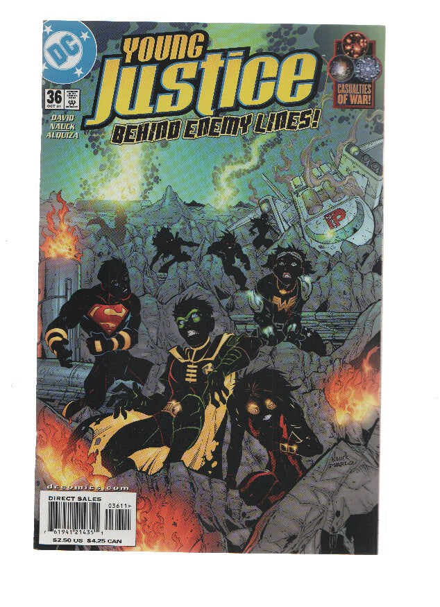 YOUNG JUSTICE, Volume 1, Numero 36: Hissing on the Apokolips (DC Comics)